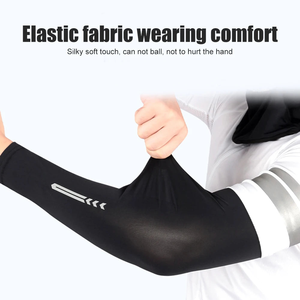 Sprrtor UV Protection Cooling Arm Sleeves For Outdoor Sports