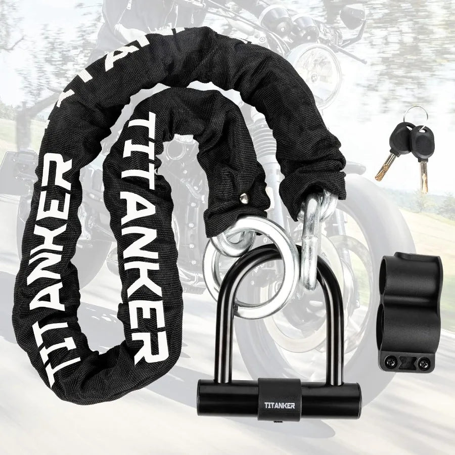 YAO HUI HUANG Heavy Duty Motorcycle Chain And U Lock