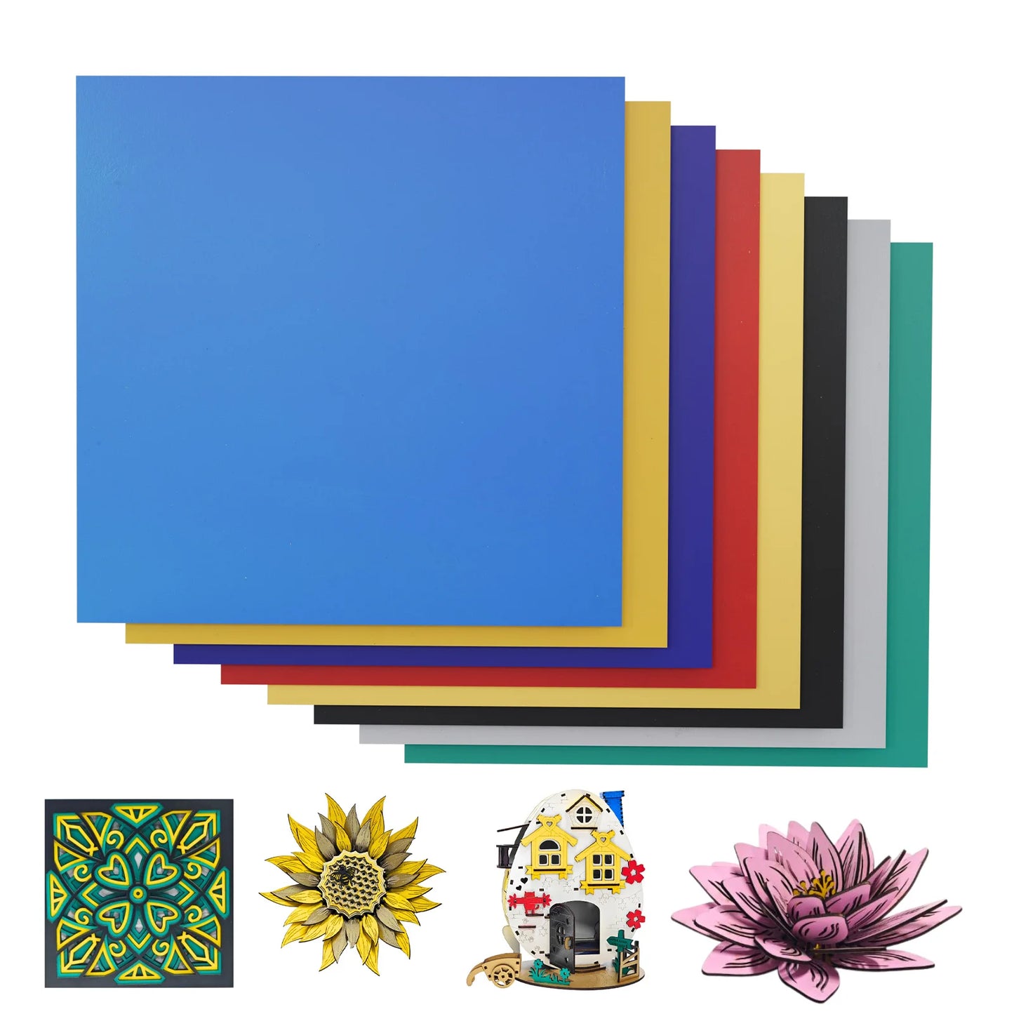 Creality Paint Free Plywood For Laser Cutting And Crafting