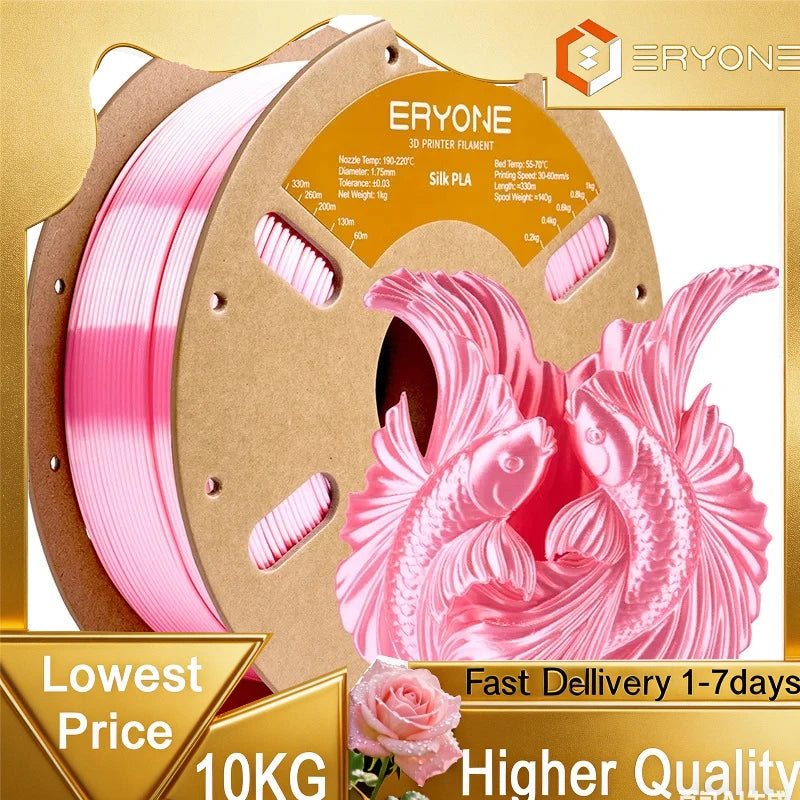 Eryone Professional Grade Silk PLA 3D Printer Filament
