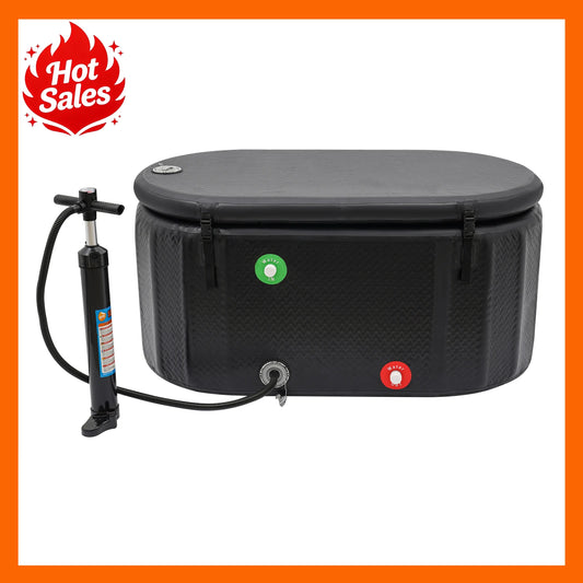 Bymaocar Inflatable Cold Plunge Ice Bath Tub With Air Pump