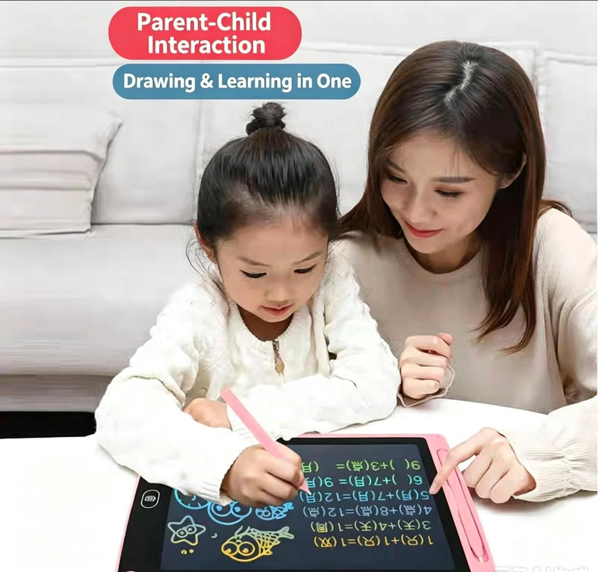 LCD Children Writing Board Digital Drawing Pad Educational Doodle Toy