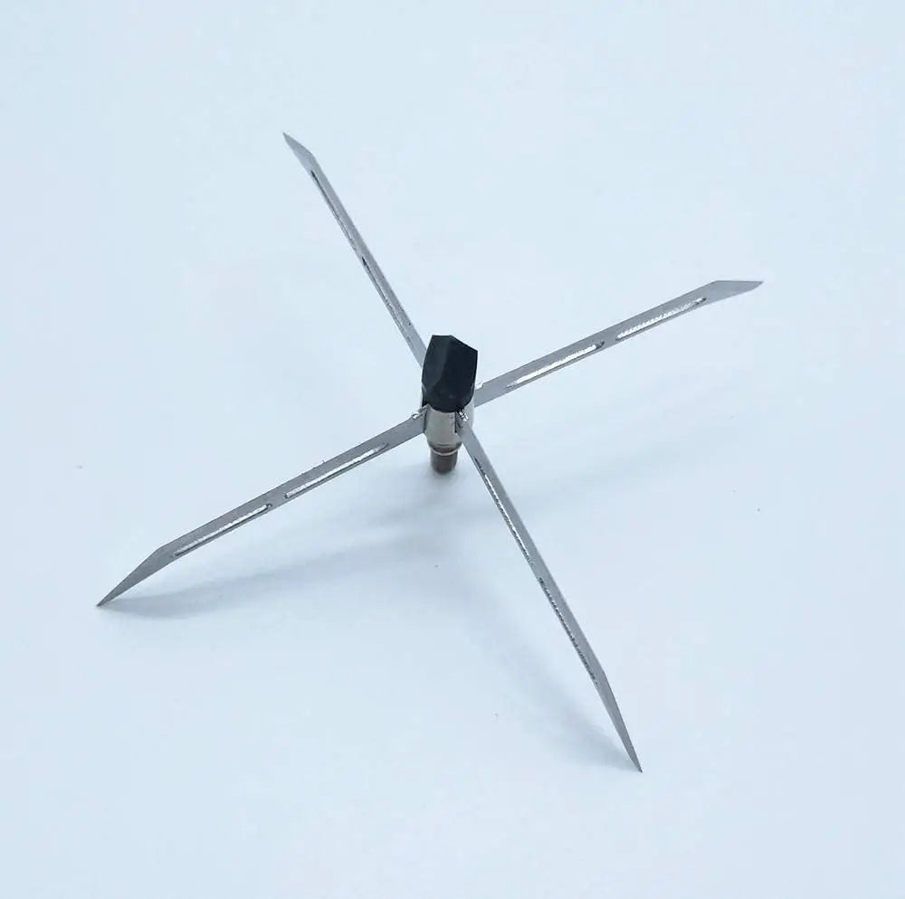 150 Grain Four Fixed Blade Stainless Steel Hunting Broadheads
