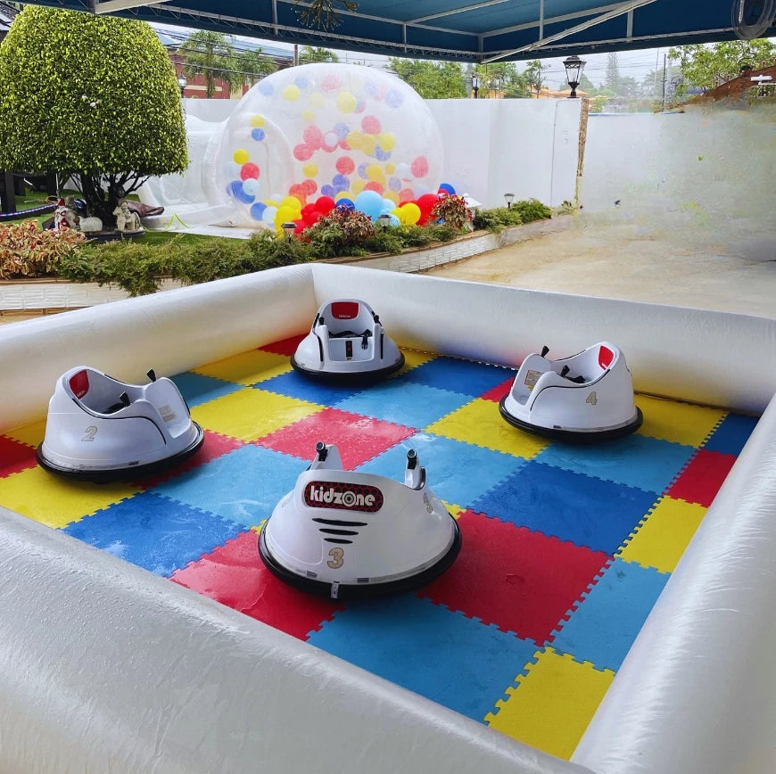 Vancen Outdoor Inflatable Bumper Car Go Kart Race Track
