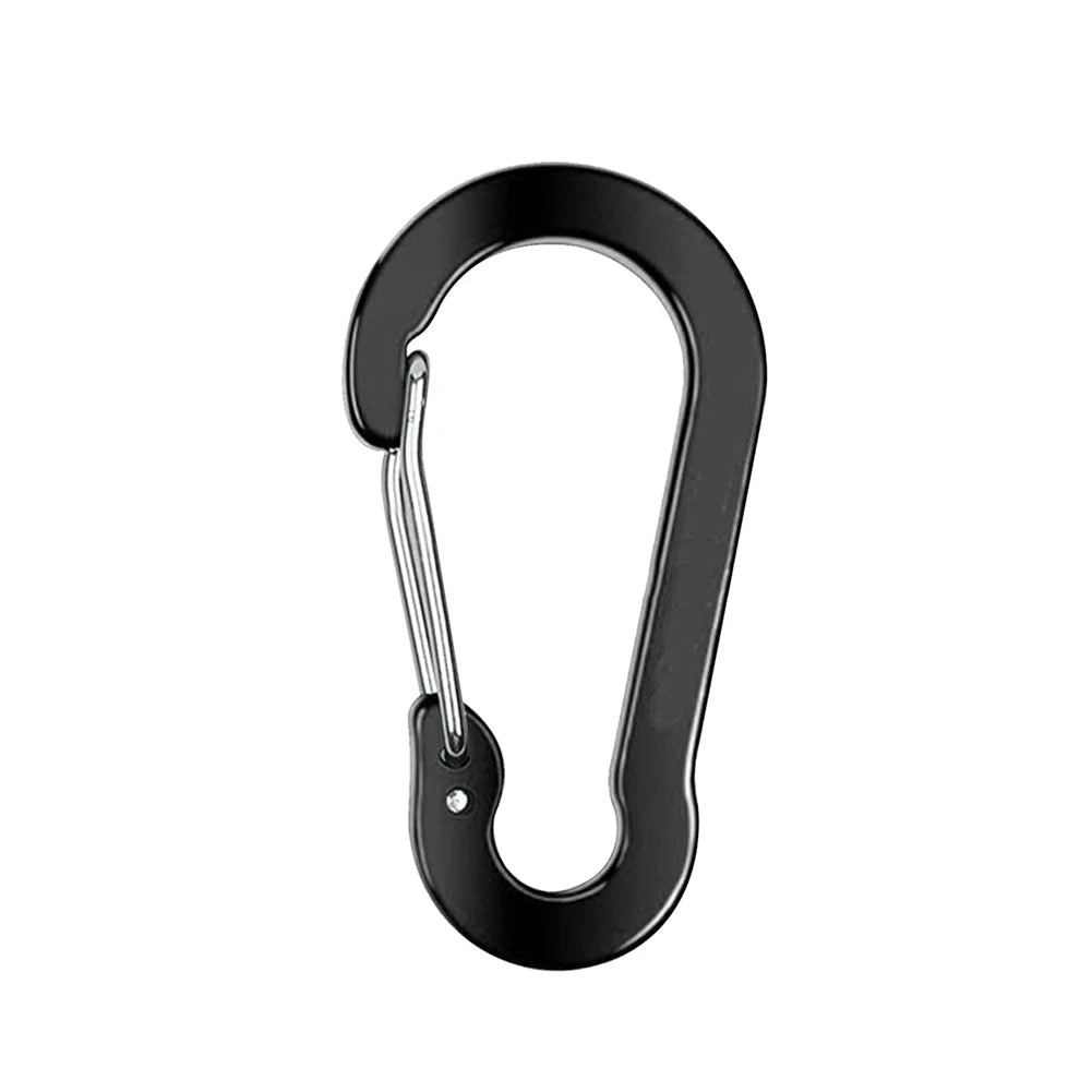 West Biking Multifunctional D Shape Carabiner Spring Snap Clip