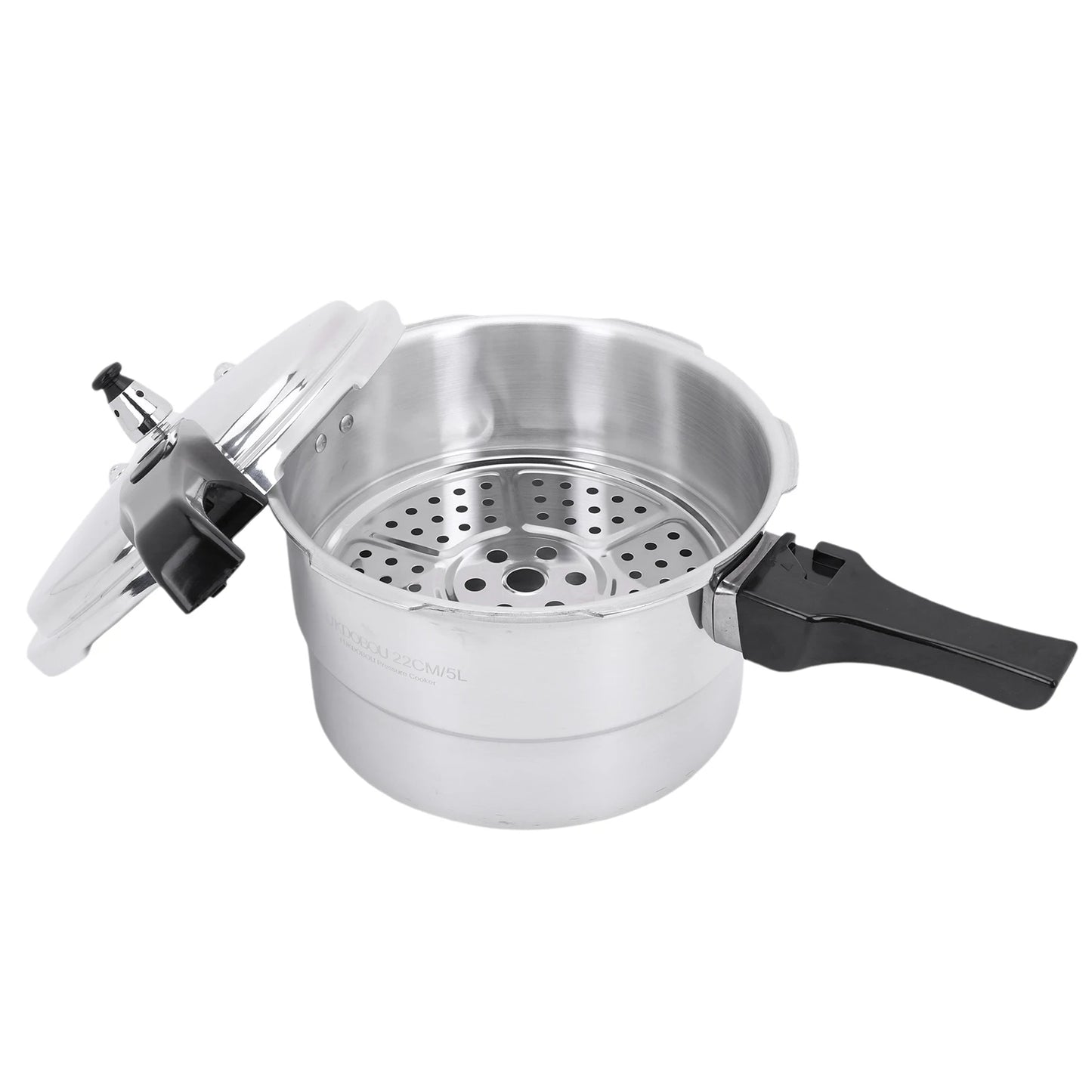 Aliilee Aluminum Alloy Pressure Cooker With Steaming Plate