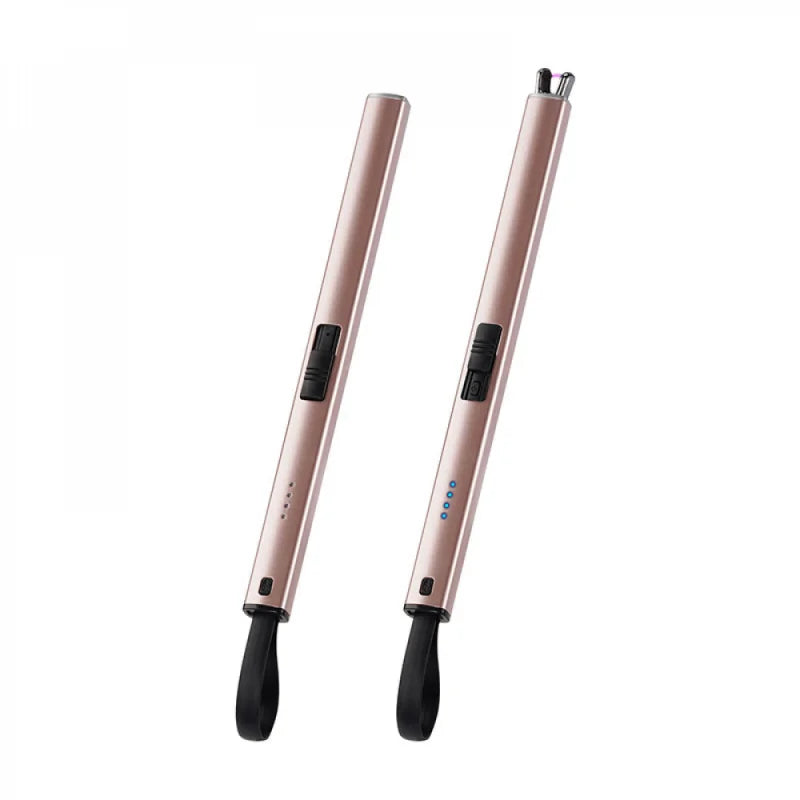 Portable Rechargeable Electric ARC Lighter Metal for Gas Stove BBQ Ignition Kitchen Candle Ideal for Outdoors Camping