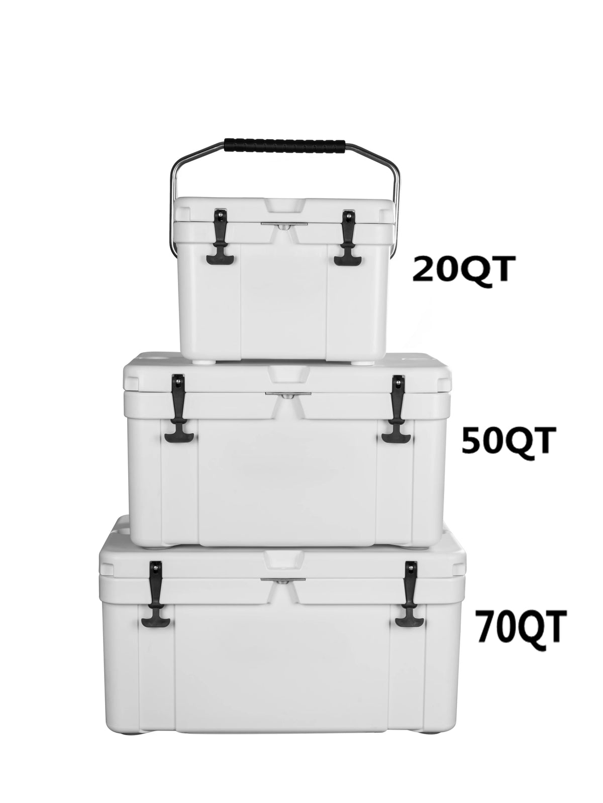 Ytyin Rotomolded Locking Ice Chest Water Resistant Outdoor Cooler