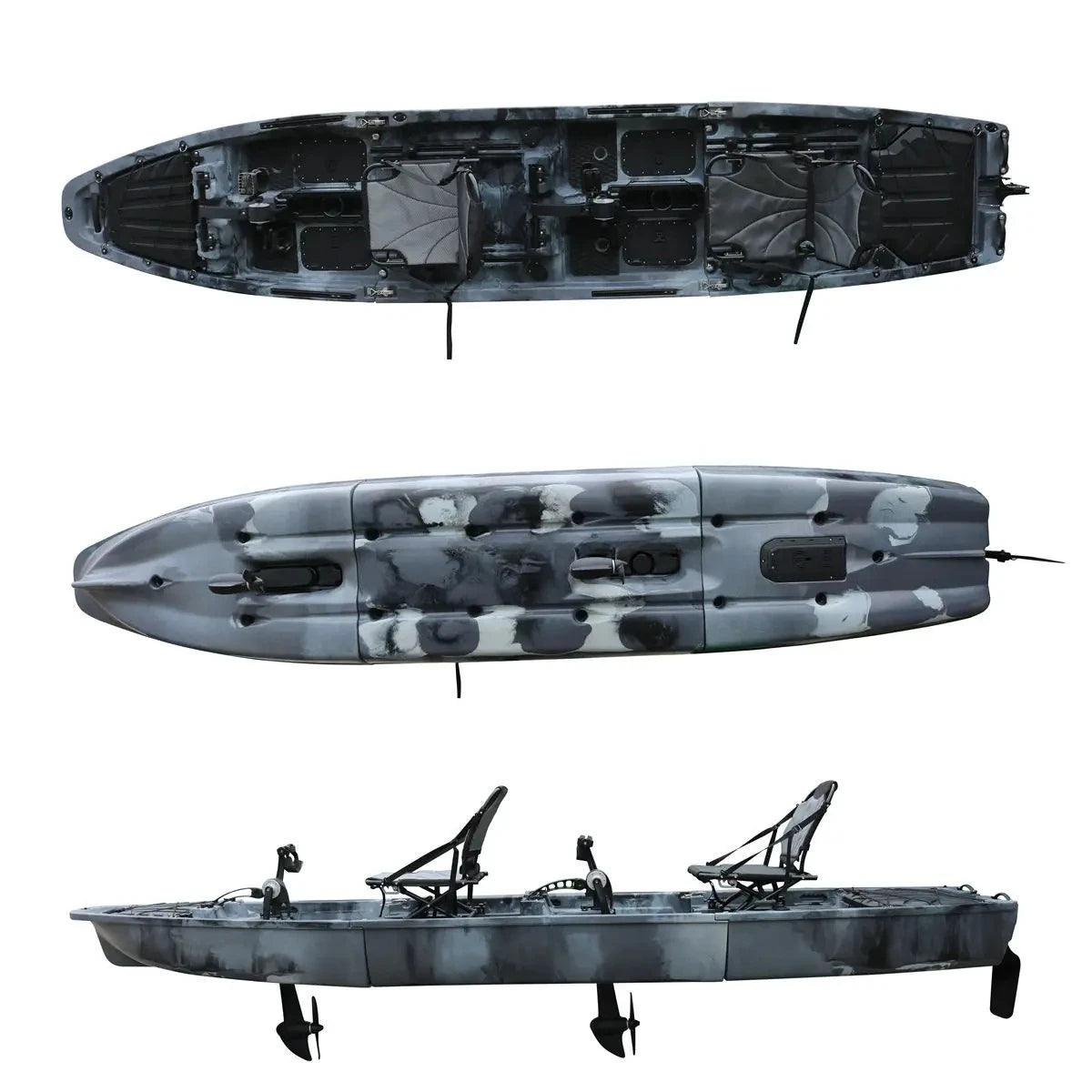GSF Modular Pedal Drive Sea Kayak Propeller Fishing Boat