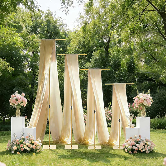 Adjustable Metal Backdrop Stand Support Frame For Party Decor