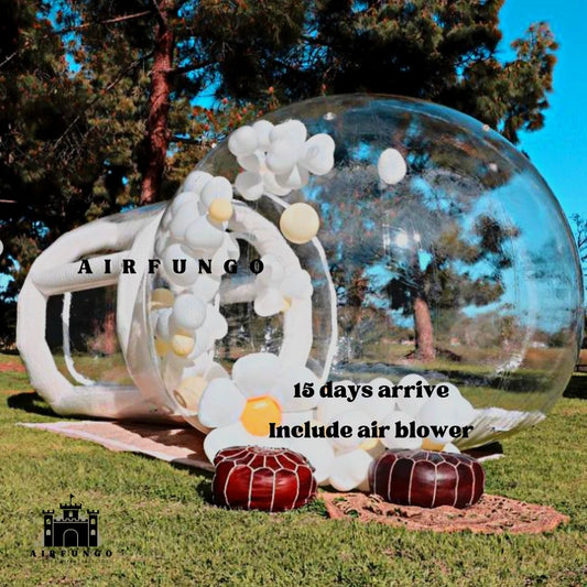 Vancen Clear PVC Inflatable Bubble Dome Tent With Blower