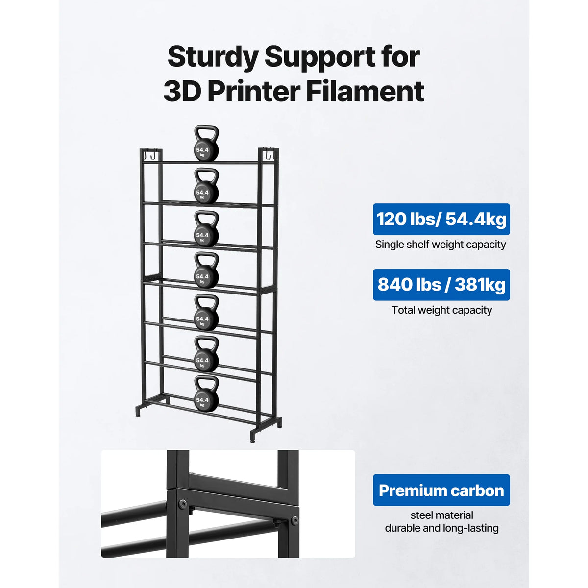 SucceBuy Durable 3D Printer Filament Storage Organizer