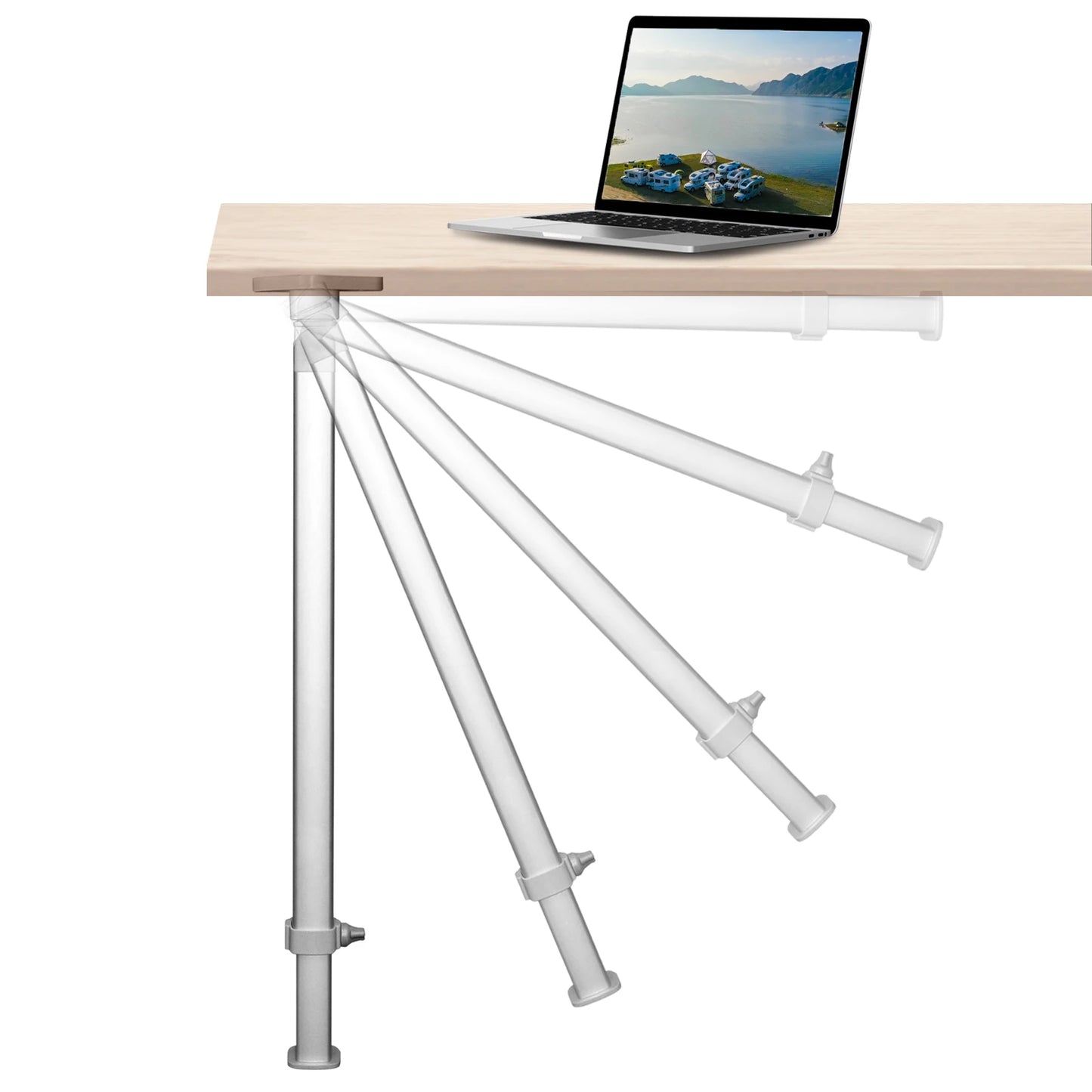 HWHongRV Folding Telescoping Height Adjustable RV Table Support