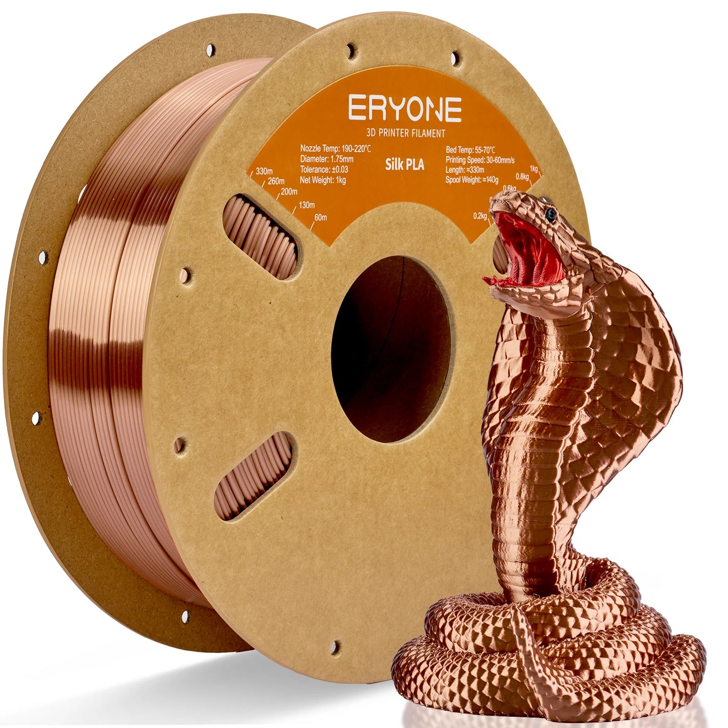 Eryone Silk PLA 3D Printer Filament For Premium Creations