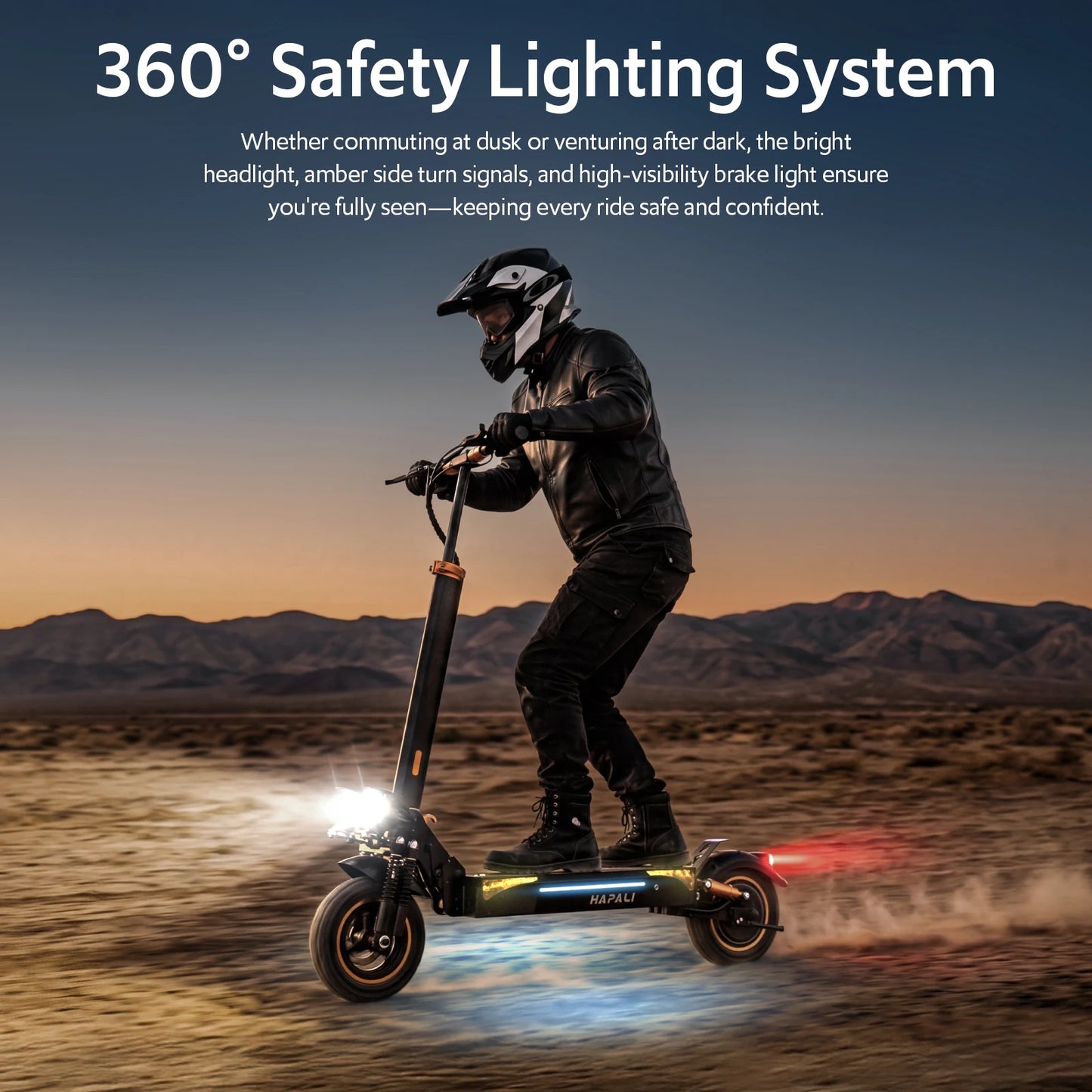 Osboo Off Road Folding Electric Scooter With 1200W Motor