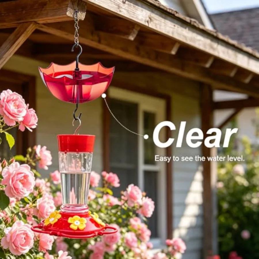 Wooden Ant Moat Accessory For Hummingbird And Oriole Feeders