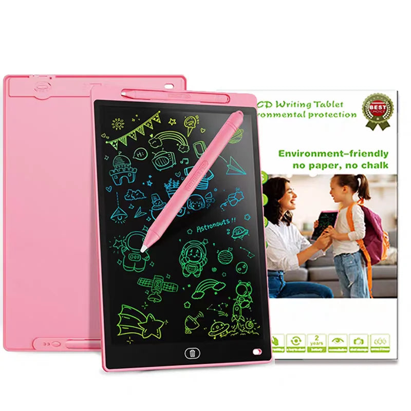 LCD Children Writing Board Digital Drawing Pad Educational Doodle Toy
