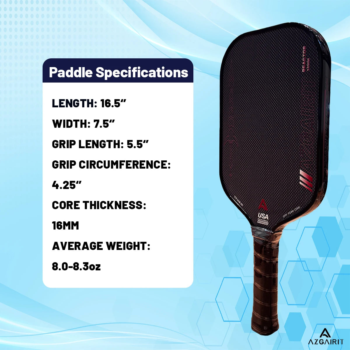 Pickleball Paddle Boomcore | Titanium + MOI Tuning System | Precise Control & Stability