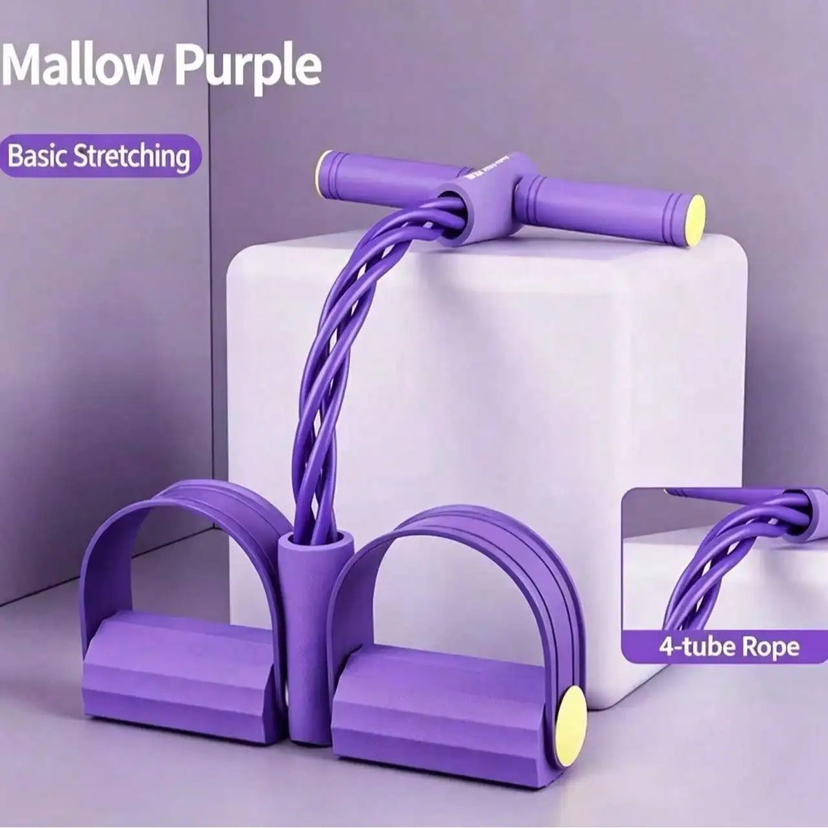 Heavy Duty Latex Pedal Resistance Bands For Full Body Workout