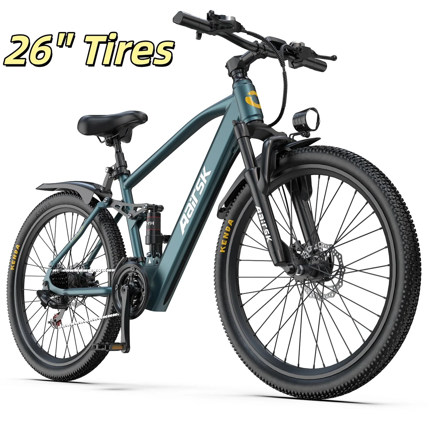 EOEOTWO 750W Electric Mountain Bike With 36V Lithium Battery