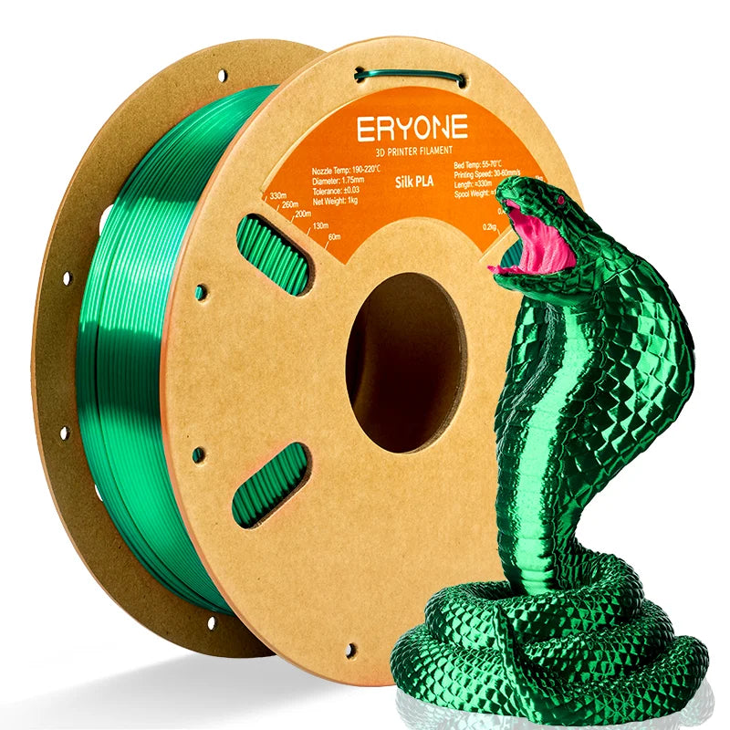Eryone Silk PLA 3D Printer Filament For Premium Creations